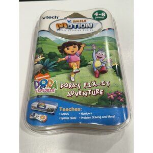 Vtech V.Smile Motion Dora’s Fix-it Adventure Game New CS1